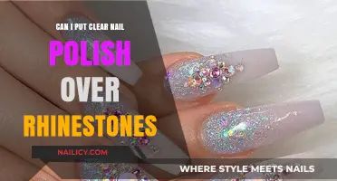 Can You Apply Clear Nail Polish Over Rhinestones? Tips and Tricks