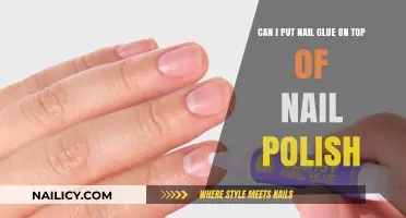 Can You Apply Nail Glue Over Polish? Tips and Tricks