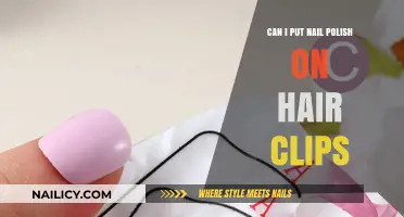 Nail Polish on Hair Clips: Creative DIY or Beauty Blunder?