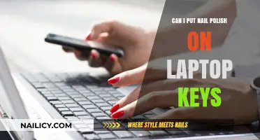 Can You Safely Apply Nail Polish to Laptop Keyboard Keys?