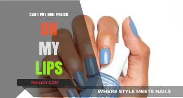 Is It Safe to Use Nail Polish as Lipstick?