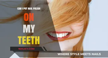 Nail Polish on Teeth: Safe, Risky, or Just a Trend?