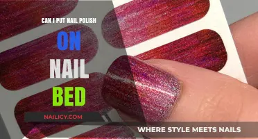 Can You Safely Apply Nail Polish Directly on the Nail Bed?