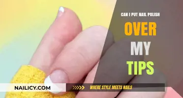 Can You Apply Nail Polish Over Tips? A Complete Guide