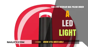 Can Regular Nail Polish Work Under LED Lights? Find Out Here