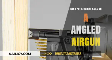 Precision Meets Angle: Can Straight Nails Work in an Angled Air Gun?
