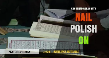 Reading Quran with Nail Polish: Islamic Perspective and Practical Guidance