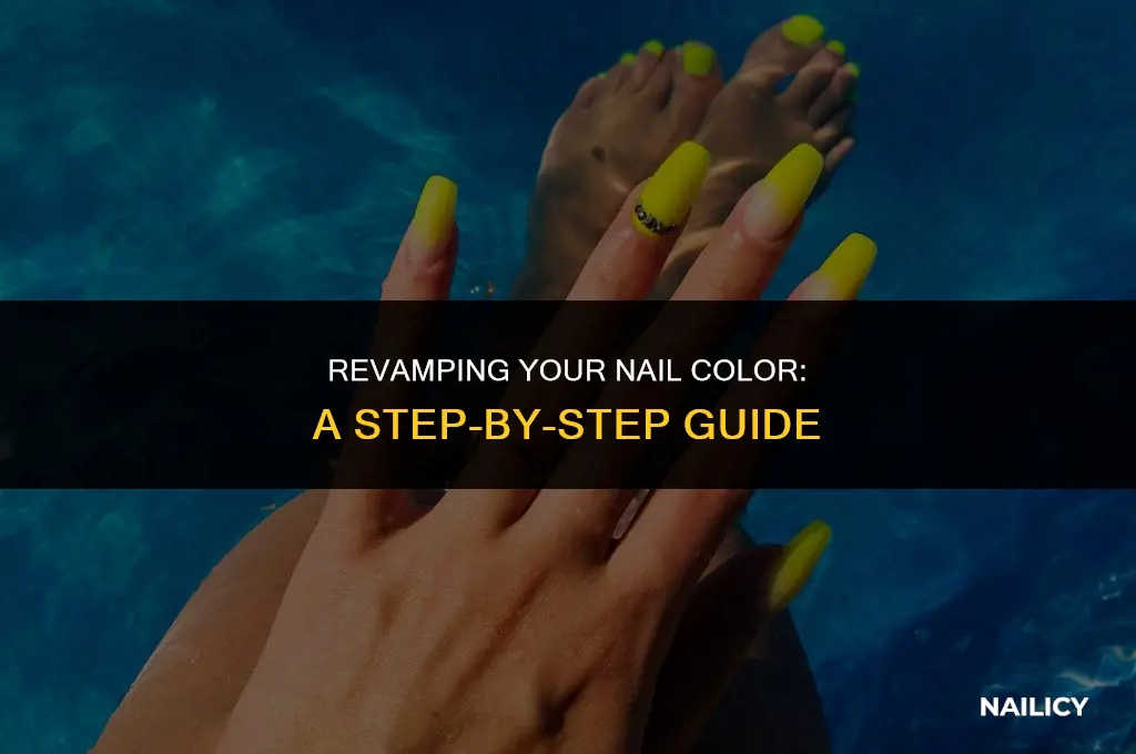 can i recolor my nails