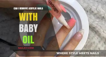 Baby Oil: An Effective Acrylic Nail Remover?