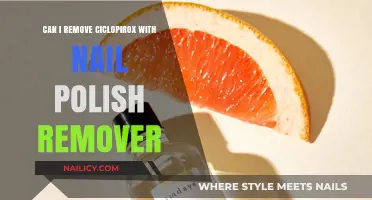 Nail Polish Remover: A Cure for Ciclopirox?