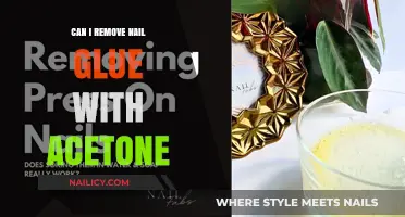 How to Remove Nail Glue with Acetone