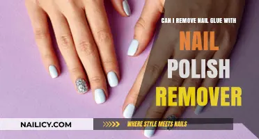 How to Remove Nail Glue with Nail Polish Remover?