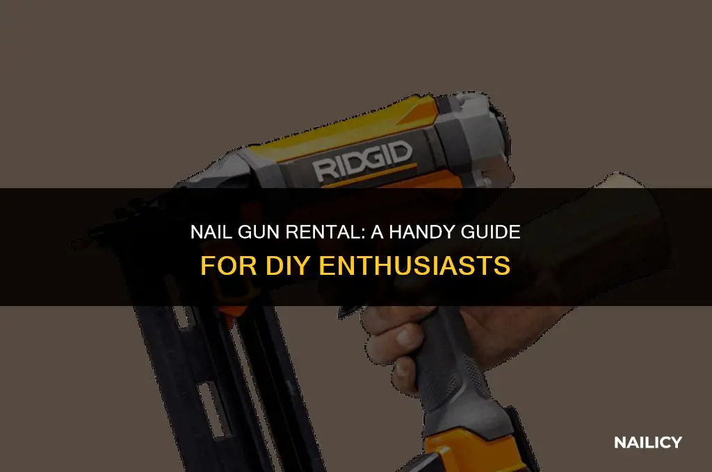 can i rent a nail gun
