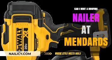 Where to Rent a Roofing Nailer: Menards and Beyond