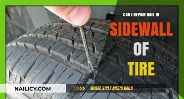 DIY Tire Repair: Fixing a Nail in the Sidewall