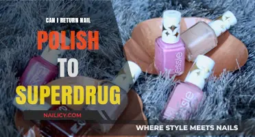 Superdrug Nail Polish Return Policy: Can You Return Open or Used Bottles?