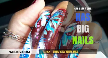 Nail Size Matters: Embracing the Boldness of Big Nails on Girls