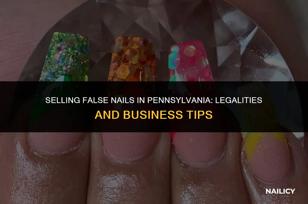 can i sell false nails in pennsylvania