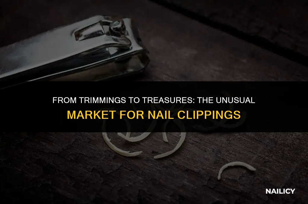 can i sell my nail clippings