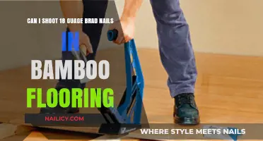 Nailing Bamboo Flooring: Can 18-Gauge Brad Nails Do the Job?