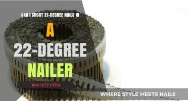 Nail Gun Compatibility: Can You Use 21-Degree Nails in a 22-Degree Nailer?