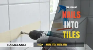 Nailing into Tiles: A Comprehensive Guide for DIY Enthusiasts