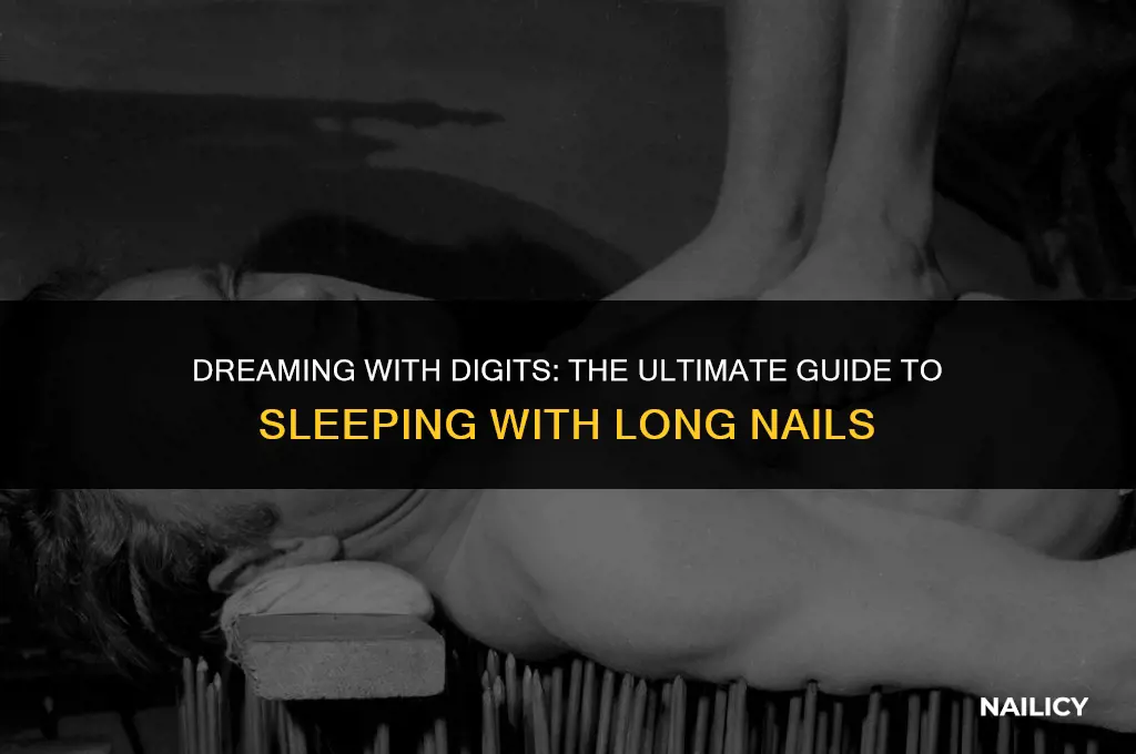 can i sleep with my long nails