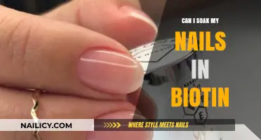 Nourishing Your Nails: The Benefits of Biotin Soaks