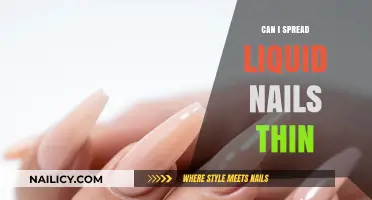 Mastering the Art of Thin Liquid Nails Application