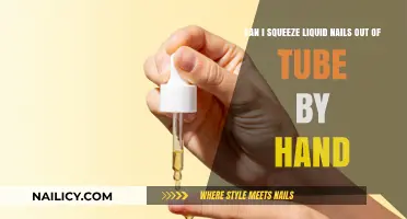 Hand-Squeezing Liquid Nails: Tips and Tricks for a Mess-Free Application