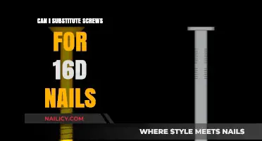 Nail vs. Screw Dilemma: When Can You Substitute Screws for 16D Nails?