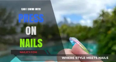 Dive In Style: The Truth About Swimming with Press-On Nails
