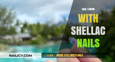 Dive into Style: Swimming with Shellac Nails - A Complete Guide