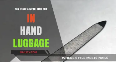 Traveling with a Metal Nail File: Hand Luggage Guidelines