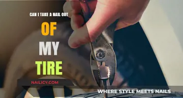 DIY Tire Repair: Safely Removing a Nail from Your Tire