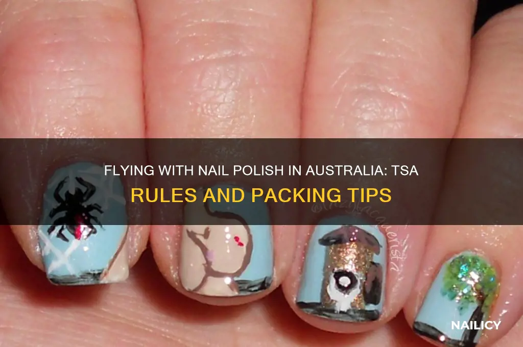 can i take nail polish on a plane australia