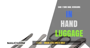 Nail Scissors in Hand Luggage: A Traveler's Guide