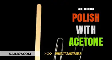 Can You Thin Nail Polish with Acetone? A Complete Guide