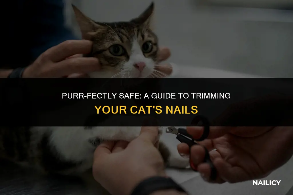 can i trim cat nails