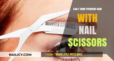 Precision Brow Trimming: Nail Scissors as an Eyebrow Grooming Tool?