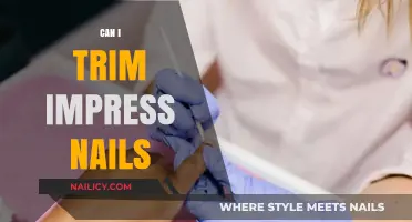 Precision Trimming: Can You Really Trim Impression Nails?