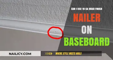 Baseboard Installation: Can an 18-Gauge Brad Nailer Deliver?