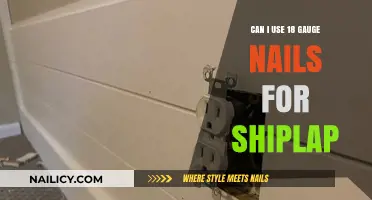 Shiplap Installation: Are 18 Gauge Nails the Right Choice?