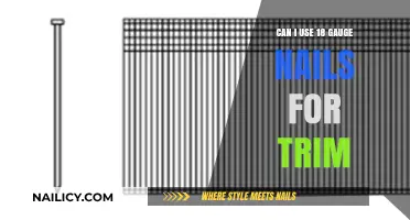 Trim Perfection: The Right Gauge Nails for Your Project