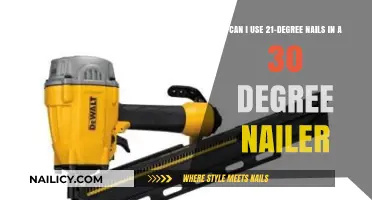 Nail Gun Compatibility: Using 21-Degree Nails in a 30-Degree Nailer