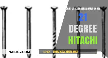 Compatibility Check: Using 22-Degree Nails in a 21-Degree Hitachi