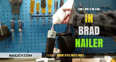Multi-Purpose Oil for Brad Nailers: A Versatile Solution?