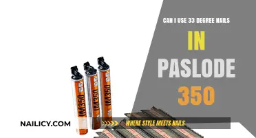 Can 33 Degree Nails Work in a Paslode 350? Find Out Here