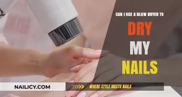 Quick Nail Drying Hacks: Blow Dryer Edition