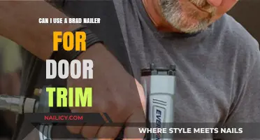 Effortless Door Trim Installation: The Brad Nailer's Role Revealed